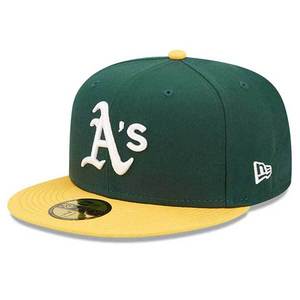 Kšiltovka New Era 59Fifty MLB Oakland Athletics Dark Green Fitted cap obraz