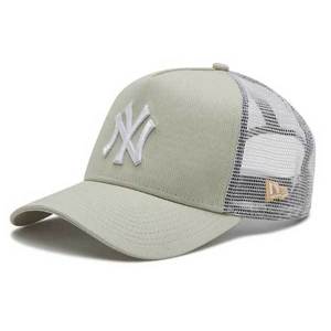 Pánská kšiltovka NEW ERA 940 Af trucker MLB League essential NY cap Beige obraz