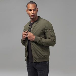 Urban Classics Light Bomber Jacket darkolive obraz