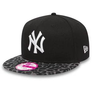 Dámská kšiltovka New Era 9Forty Womens Vize NY Yankees Leopard Black Snapback cap obraz