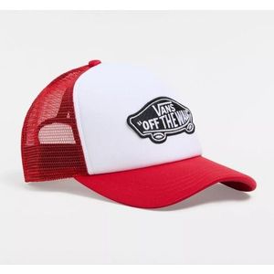 čepice VANS Classic Classic Patch Curved Bill Trucker Red obraz