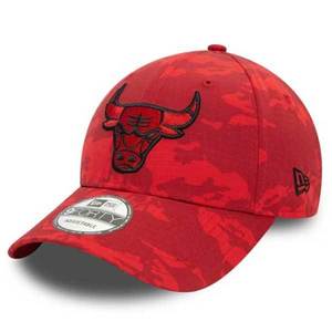 kšiltovka New Era 9FORTY NBA Tonal Camo AOP Chicago Bulls Red obraz