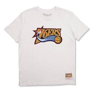 Mitchell & Ness T-shirt Philadelphia 76ers Team Logo Tee white obraz