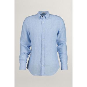 KOŠILE GANT SLIM LINEN SHIRT CAPRI BLUE obraz