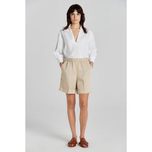 ŠORTKY GANT REL LINEN BLEND PULL ON SHORTS DRY SAND obraz