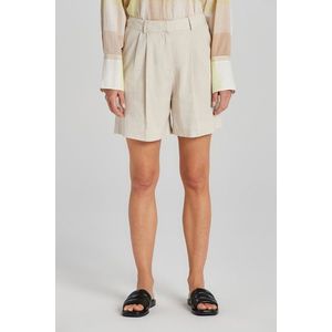 ŠORTKY GANT STRETCH LINEN TAILORING SHORTS SOFT OAT obraz