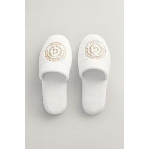 DOMÁCI OBUV GANT CREST SLIPPERS WHITE obraz