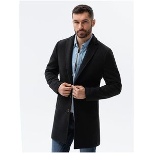 Černý pánský lehký kabát Ombre Clothing obraz