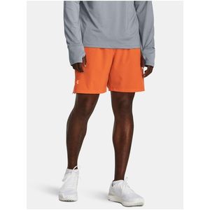 Oranžové sportovní kraťasy Under Armour LAUNCH ELITE 7'' SHORT obraz