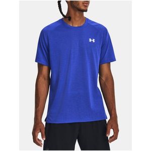 Modré sportovní tričko Under Armour UA STREAKER TEE obraz