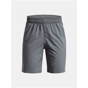 Šedé sportovní kraťasy Under Armour UA Woven Graphic Shorts obraz