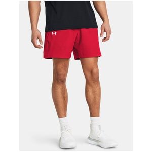 Červené sportovní kraťasy Under Armour UA Baseline Woven Short obraz