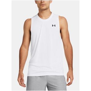 Bílé sportovní tílko Under Armour UA Tech Tank obraz