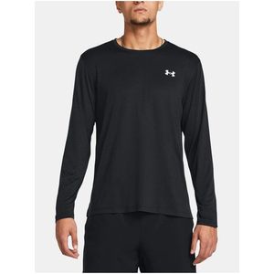 Černé pánské tričko Under Armour UA Launch Longsleeve obraz