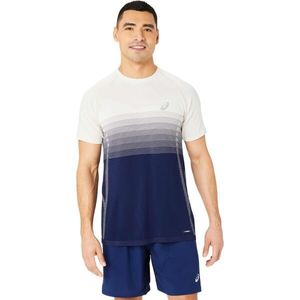 ASICS SEAMLESS TOP Pánské sportovní triko, bílá, velikost obraz