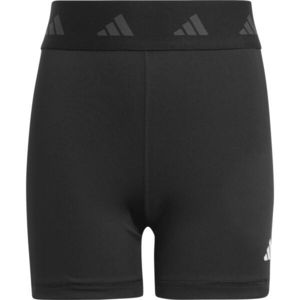 adidas TECHFIT AEROREADY SHORT LEGGINGS Dívčí elastické kraťasy, černá, velikost obraz