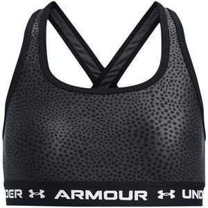 Under Armour CROSSBACK MID Dívčí podprsenka, černá, velikost obraz