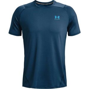 Under Armour HEATGEAR Pánské triko s krátkým rukávem, tmavě modrá, velikost obraz