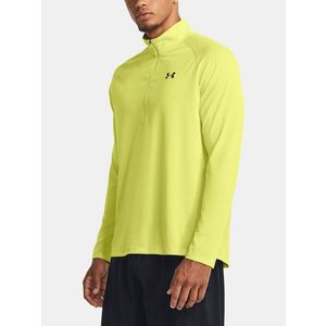 Under Armour UA Tech 2.0 1/2 Zip Triko Žlutá obraz