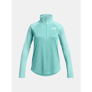 Under Armour Tech Graphic 1/2 Zip Triko dětské Zelená obraz