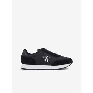 Calvin Klein Retro Runner Low Lace Tenisky Černá obraz