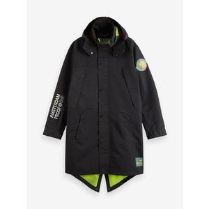 Scotch & Soda Parka Černá obraz