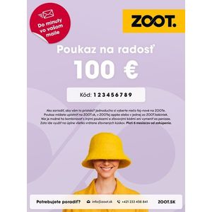 Elektronický poukaz na něco ze ZOOTu v hodnotě 100eur obraz