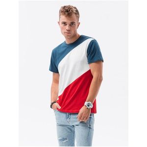 Barevné pánské tričko Ombre Clothing obraz