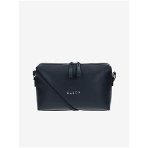 Černá dámská kožená crossbody kabelka ELEGA Hill obraz