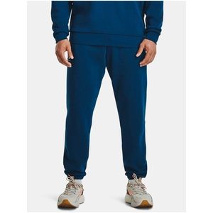 Tmavě modré tepláky Under Armour UA Essential Fleece Jogger obraz