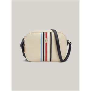 Krémová dámská crossbody kabelka Tommy Hilfiger obraz