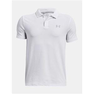 Bílé sportovní polo tričko Under Armour UA Performance Polo obraz