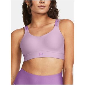 Světle fialová dámská sportovní podprsenka Under Armour UA Infinity Mid 2.0 Rib Bra obraz