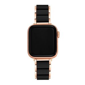 Řemínek kombinace silikon a ocel pro Apple Watch Anne Klein 38/40/41 obraz