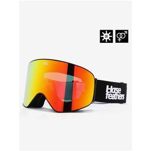 Snowboardové brýle Edmond - black/mirror red HORSEFEATHERS obraz