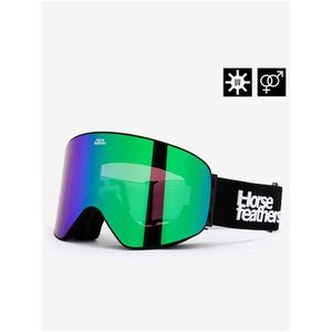 Snowboardové brýle Edmond - black/mirror green HORSEFEATHERS obraz