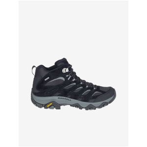 Černé pánské kotníkové outdoorové tenisky MERRELL Moab 3 Mid GTX obraz