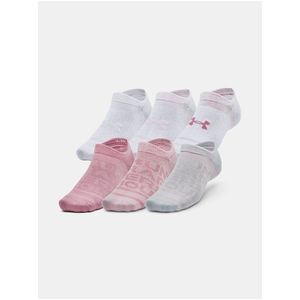 Unisexové ponožky Under Armour UA Essential No Show 6pk obraz