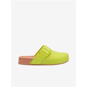 Zelené dámské pantofle Melissa Cozy Clog obraz