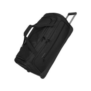 Cestovní taška Travelite Crosslite 5.0 Wheeled Duffle L Black obraz