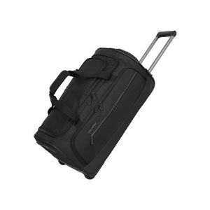 Cestovní taška Travelite Crosslite 5.0 Wheeled Duffle M Black obraz