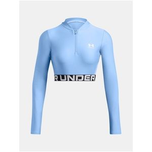 Dámské tričko Under Armour HeatGear Rib 1/4 Zip LS obraz