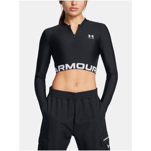 Dámské tričko Under Armour HeatGear Rib 1/4 Zip LS obraz