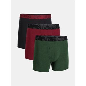 Pánské boxerky Under Armour M UA Perf Cotton 6in - 3pk obraz