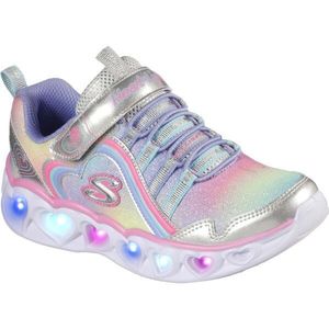 Skechers HEART LIGHTS Dětská vycházková obuv, růžová, velikost obraz