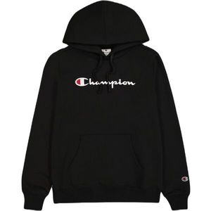 Champion HOODED SWEATSHIRT Dámská mikina, černá, velikost obraz