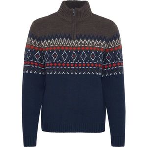 BLEND PULLOVER Pánský svetr, tmavě modrá, velikost obraz