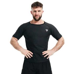 RDX M1 SWEAT T-SHIRT Pánské sportovní triko, černá, velikost obraz