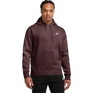 Nike SPORTSWEAR CLUB FLEECE Pánská mikina, vínová, velikost obraz