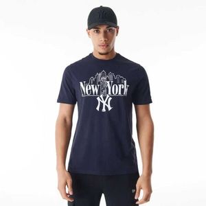 New Era NEW YORK YANKEES MLB Pánské triko, tmavě modrá, velikost obraz